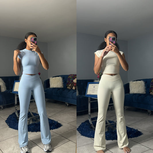 Flared Pants Set